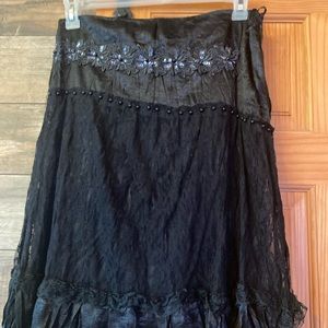 Vintage black skirt